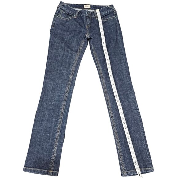 Vintage FreePeople Dark Wash Straight Leg 5 Pocket Denim Jean Size 28 (RN# 66170 - Picture 8 of 8